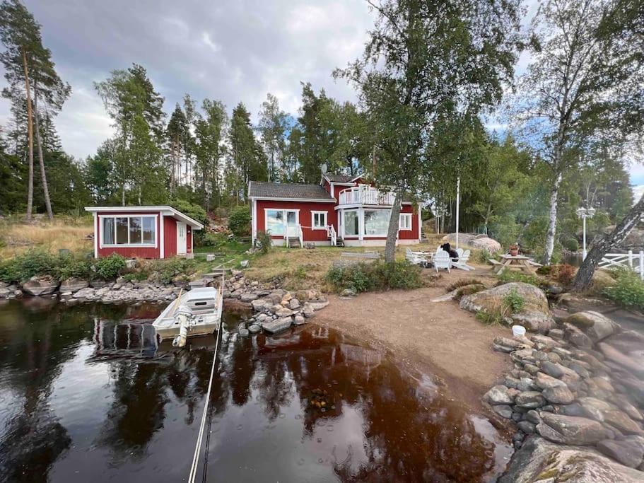 "Talludden" By The Lake Arydssjoen, Furuby Buitenkant foto